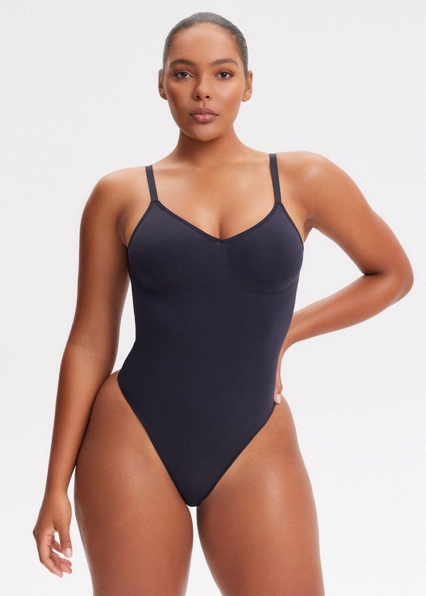 Smoothing Open-Back Thong Shaper - She's Waisted