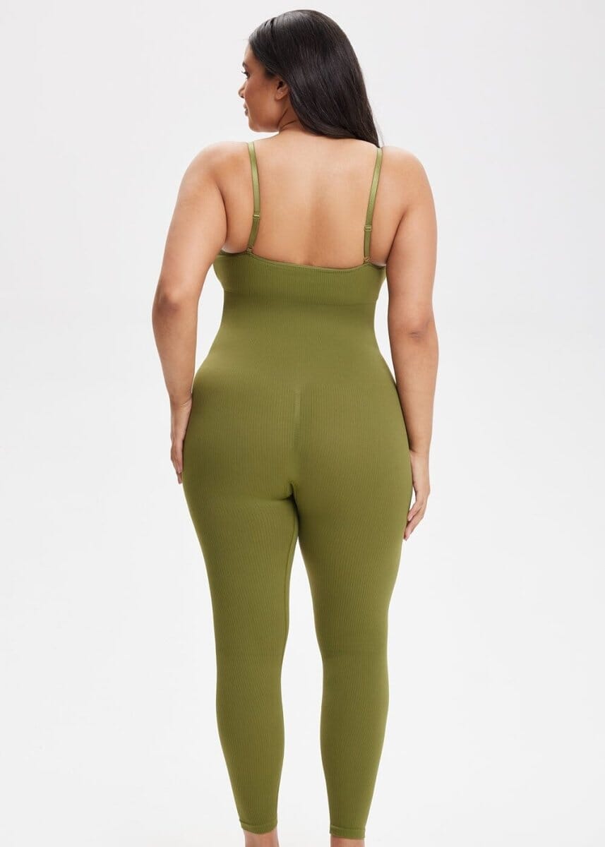 Snatching Seamless Jumpsuit - She's Waisted