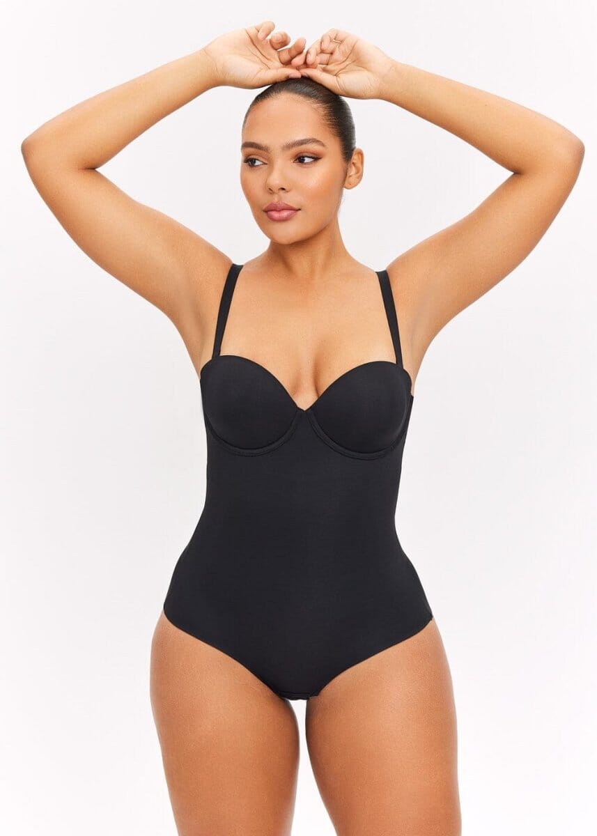 Push Up Bra & Bodysuit Brief - She's Waisted