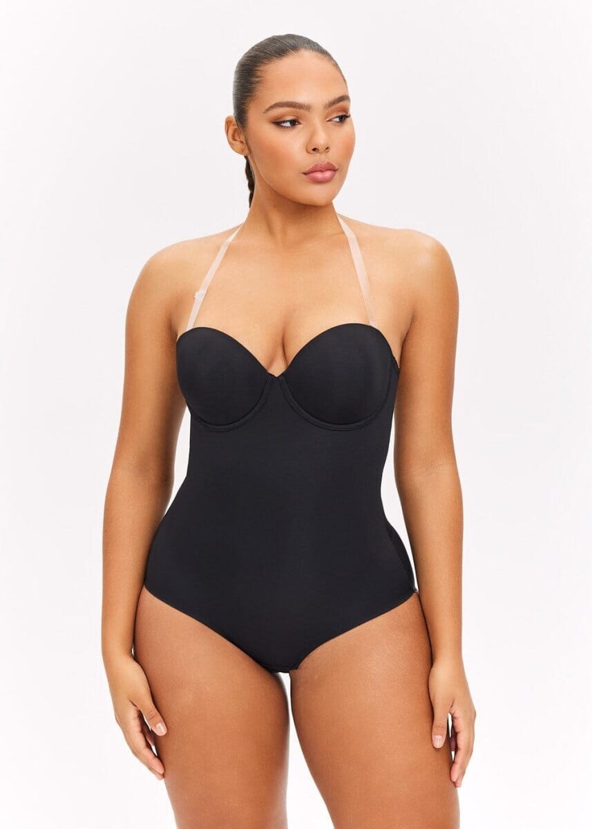 Push Up Bra & Bodysuit Brief - She's Waisted