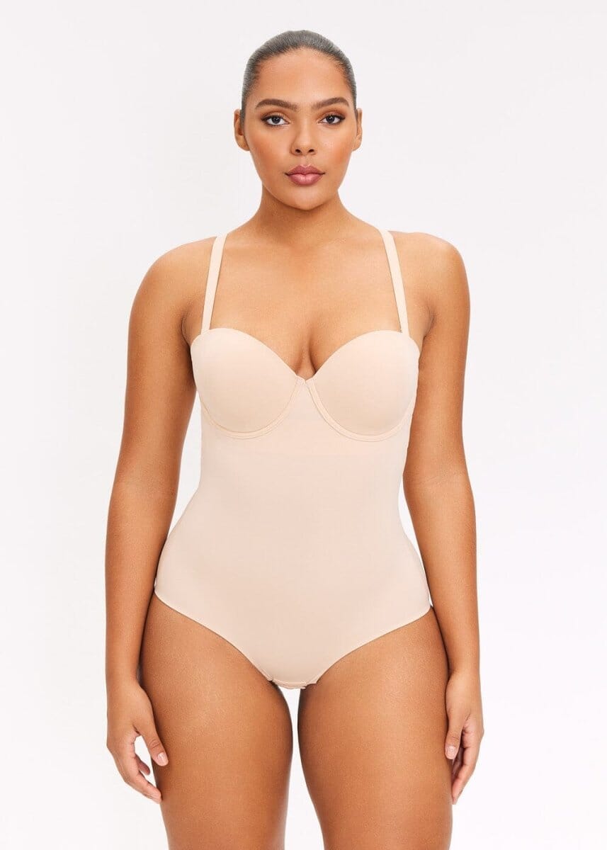 Push Up Bra & Bodysuit Brief - She's Waisted