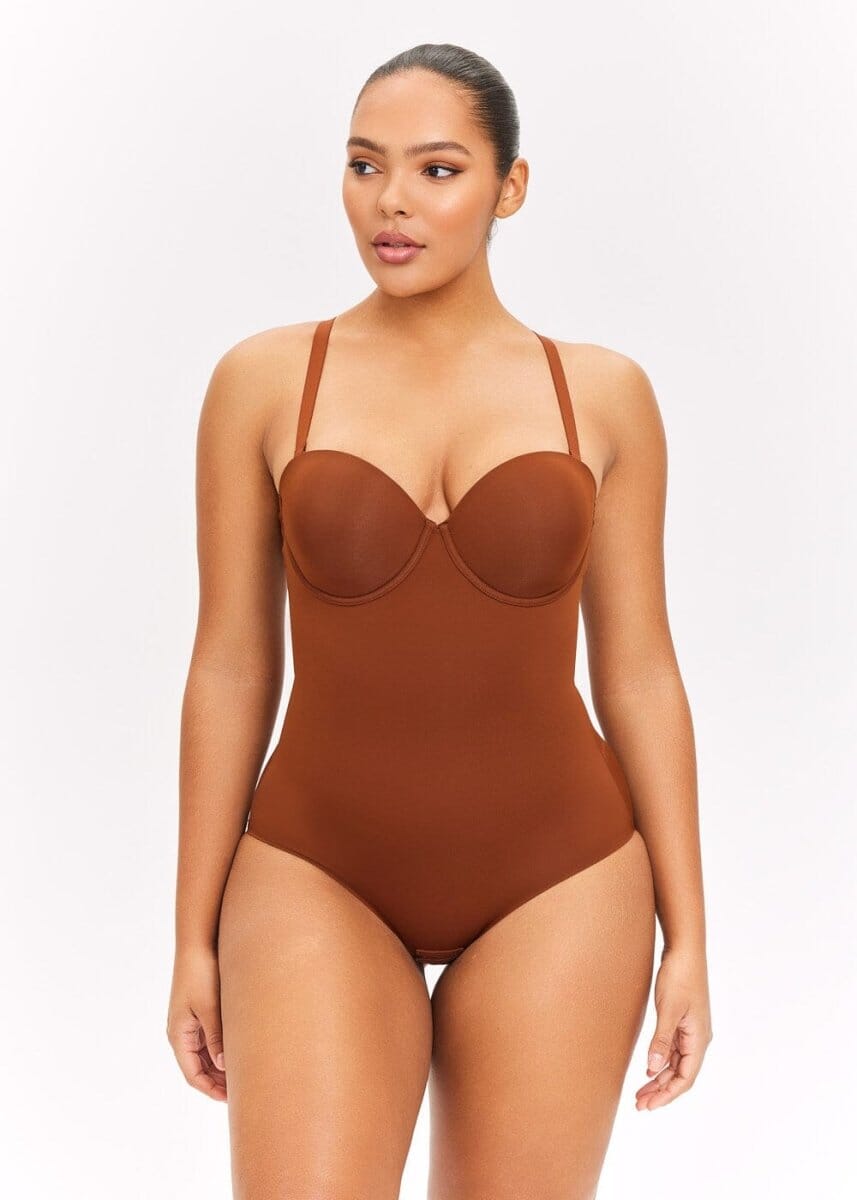 Push Up Bra & Bodysuit Brief - She's Waisted