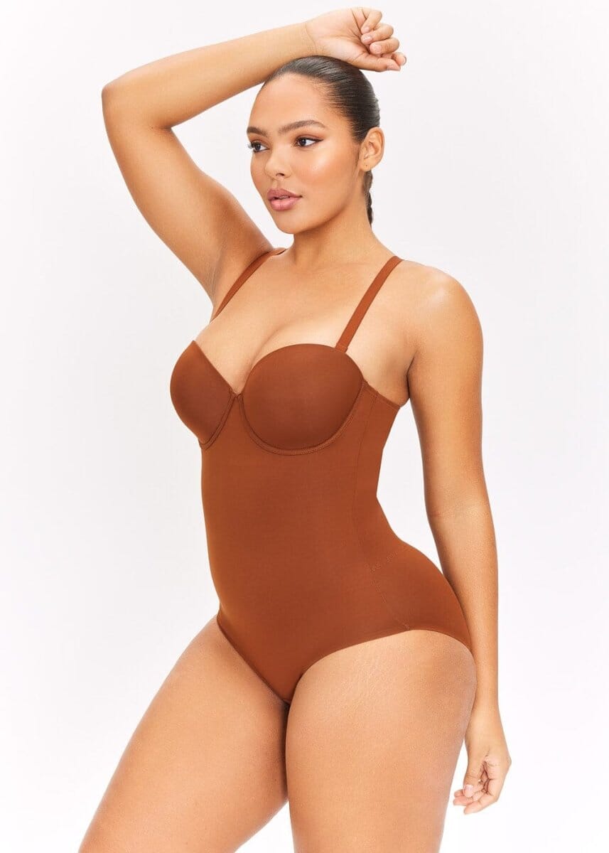 Push Up Bra & Bodysuit Brief - She's Waisted