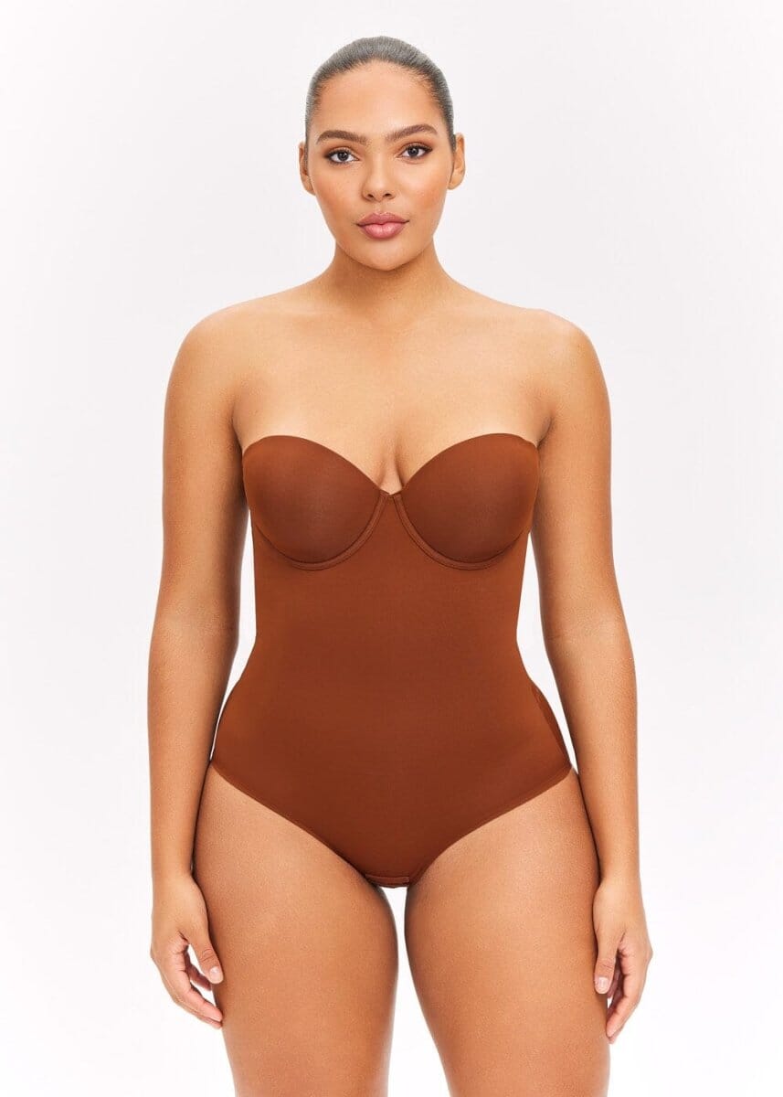 Push Up Bra & Bodysuit Brief - She's Waisted