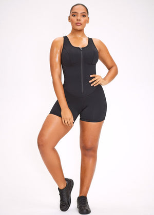 Workout Compression Jumpsuit - She's Waisted