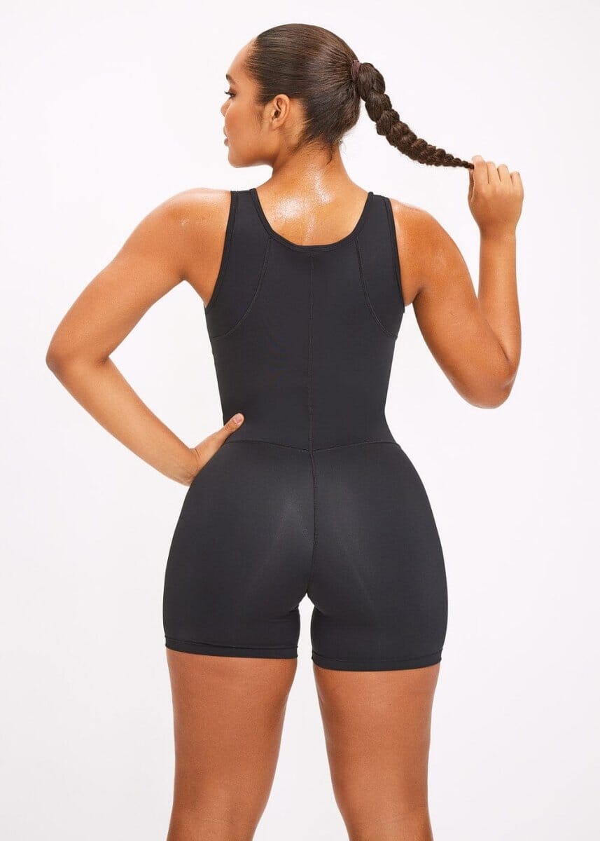 Workout Compression Jumpsuit - She's Waisted